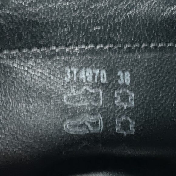 Prada Black Leather Wedge Boots Women's Size 36 | US 6 - Picture 12 of 15